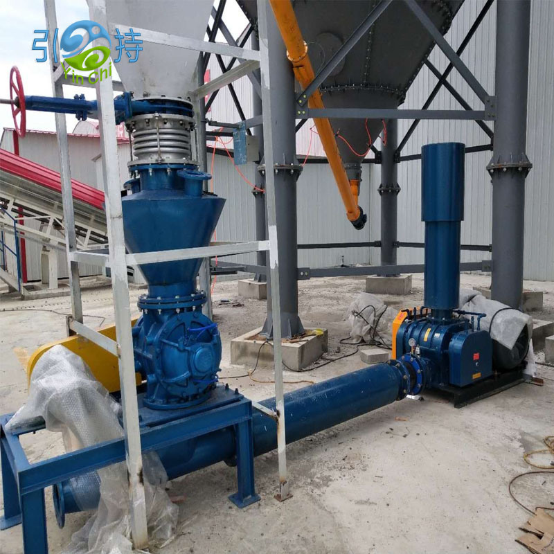 Shadong Yinchi ni ifijipo awọn fifi sori ipo ipon alakoso pneumeac convesve eto fun ọgbin simenti ni agbegbe Jiini ni Agbegbe Jiini